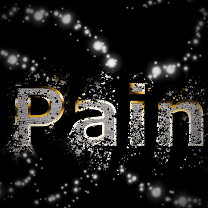 1abstract-word-pain